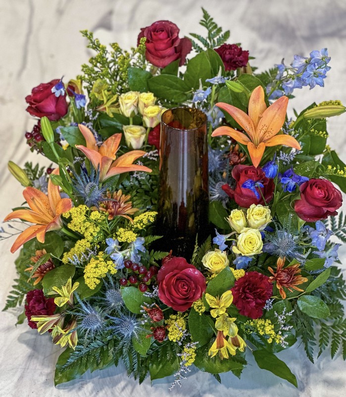 Cremation Urn Flowers from Landers Flowers 1