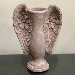Stone Angel Wings Goblet in Savannah, MO and St. Joseph, MO