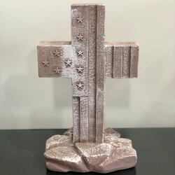 Stone Patriotic Cross in Savannah, MO and St. Joseph, MO