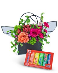Chocolate-Covered Roses Blooming Tote Ensemble in Savannah, MO and St. Joseph, MO