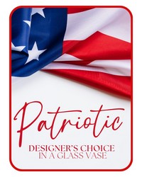 Patriotic Designer's Choice Flowers in Savannah, MO and St. Joseph, MO