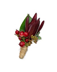 Organic Boutonniere in Savannah, MO and St. Joseph, MO