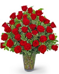 Three Dozen Elegant Red Roses in Savannah, MO and St. Joseph, MO