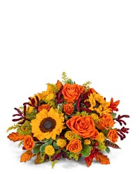 Goldenrod Harvest Centerpiece in Savannah, MO and St. Joseph, MO
