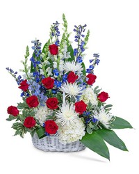 Freedom Tribute Basket in Savannah, MO and St. Joseph, MO