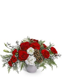 Snowberry Holiday Centerpiece in Savannah, MO and St. Joseph, MO